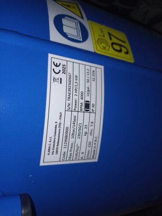 Compresor ABAC Azul