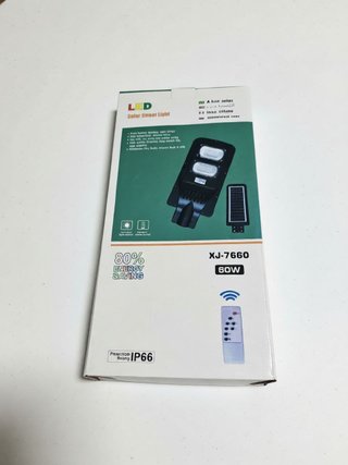 Lampione Solare LED XJ-7660 60W