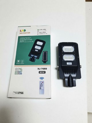 Lampione Solare LED XJ-7660 60W