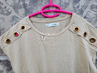 Camiseta beige