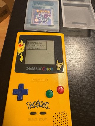Pokémon Cristal y Azul Game Boy