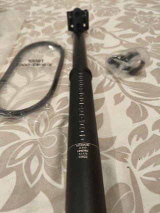 Tija Telescópica Limotec 34.9mm 170mm