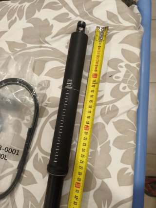 Tija Telescópica Limotec 34.9mm 170mm