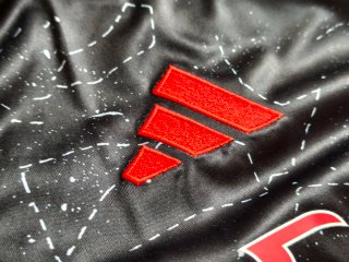 Camiseta Benfica 24/25 Adidas Negra Roja