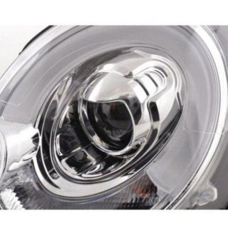 Faros Luz Diurna Mini One/Cooper 06-10 Cromo