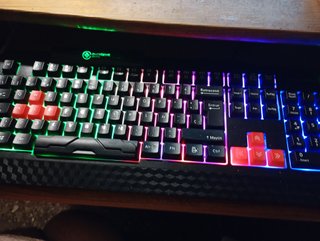 Teclado Gaming Overdrive RGB