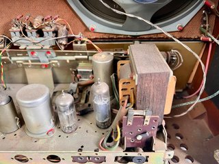 Radio Schaub-Lorenz válvulas vintage