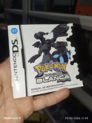 Pokémon Edición Blanca Nintendo DS
