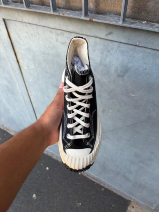 Converse Chuck 70 High Top Nere Bianche