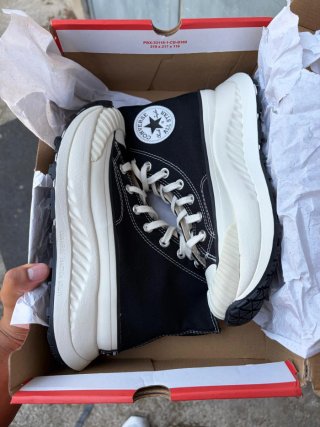 Converse Chuck 70 High Top Nere Bianche