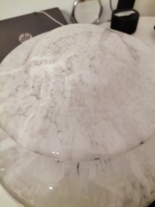 Lampada fungo vetro Murano anni '70
