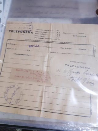 Lote 7 manuscritos antiguos