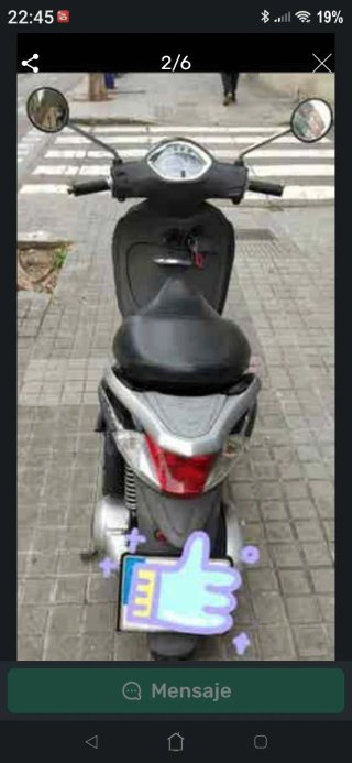 Piaggio Liberty 125 Negra