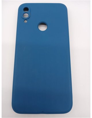 EASSGU Funda para Redmi Note 7 (6.3 Inches) - Carcasa de Silicona Suave de TPU - Azul Zafiro