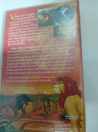 Película El Rey León 2 (Español)