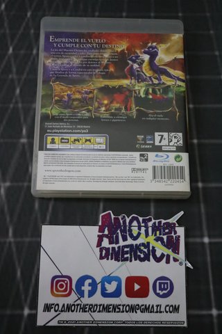SPYRO FUERZA DRAGON PS3 COMPLETO