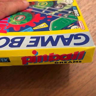 Pinball Dreams Game Boy Caja y Manual