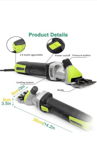 Tosaerba elettrica per pecore