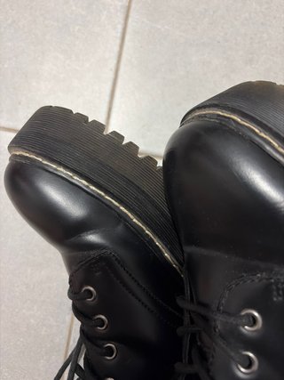 Botines negros plataforma