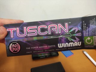 Dardos Winmau SCAN con accesorios