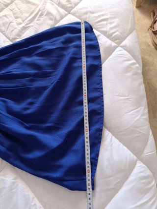 Vestido corto azul de verano