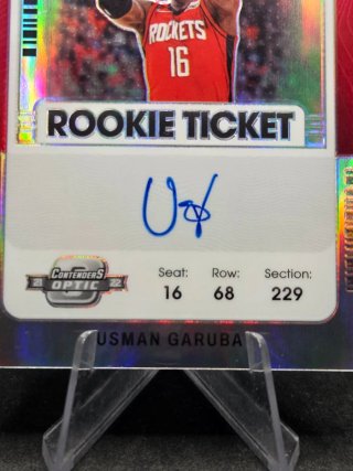 Usman Garuba - Auto Red Prizm
