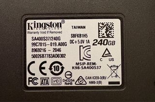 Grabadora DVD HP GUDON + SSD Kingston + RAM + Wifi
