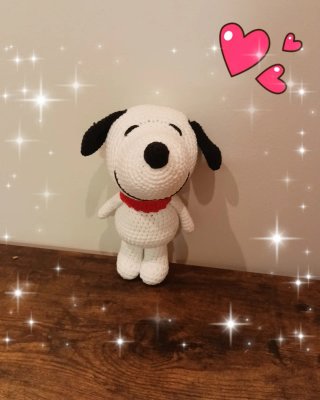 Muñeco Snoopy Crochet