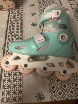 Patines en línea color menta