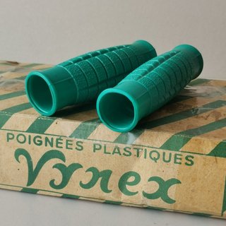 Puños Bicicleta Vynex Verdes Antiguos