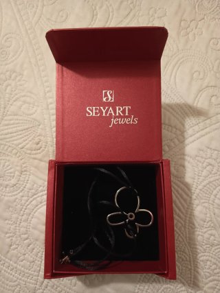 Collar Seyart Plata Be Positive Collection