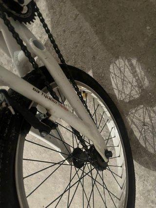 Bicicleta BMX Monty 20 Blanca