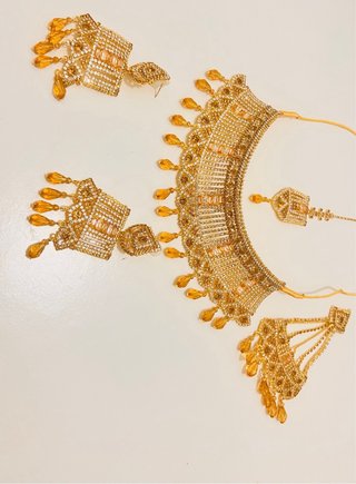 Conjunto Joyería Dorado