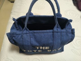 Bolso Marc Jacobs The Tote Bag Grande Azul