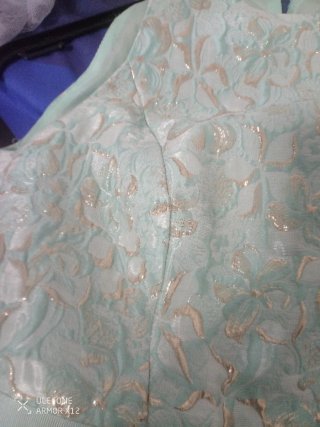 Vestido de fiesta verde