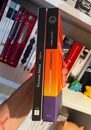 Lote libros Kokoro y Matadero cinco