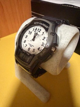 Casio AW-24 Dual Time Reloj Analógico-Digital