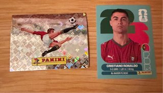 Cromos Panini Fútbol Cristiano Ronaldo