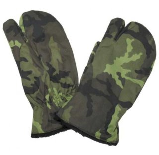 Guantes Camuflaje Ejército Checoslovaco