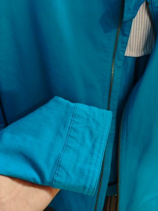 Chaqueta Spagnolo Turquesa Harrington