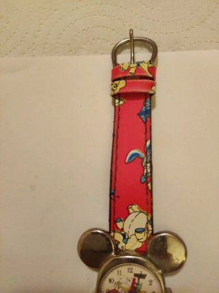 Orologio vintage Mickey Mouse con orecchie 3D