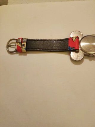 Orologio vintage Mickey Mouse con orecchie 3D