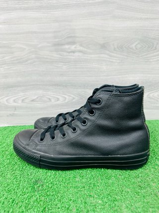 Converse Donna N.38 Pelle Nera