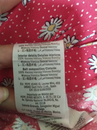 Falda pantalón corta estampada