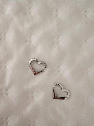 Pendientes Corazón Plata