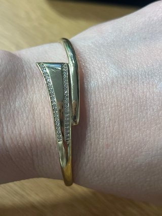 Brazalete laminado 14K XP