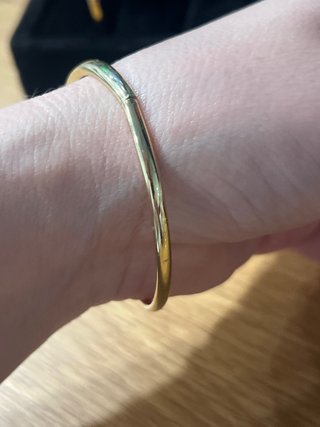 Brazalete laminado 14K XP