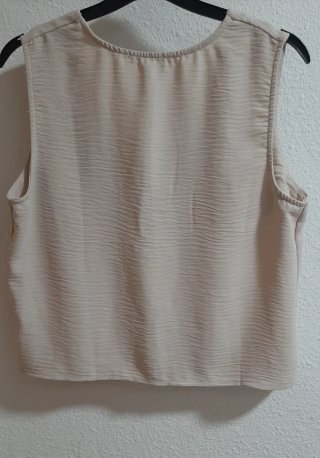 Chaleco Encuentro Beige Talla S