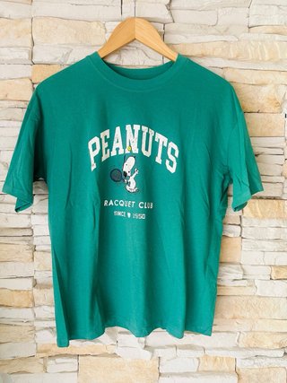 Camiseta Peanuts Snoopy Tenis T.M