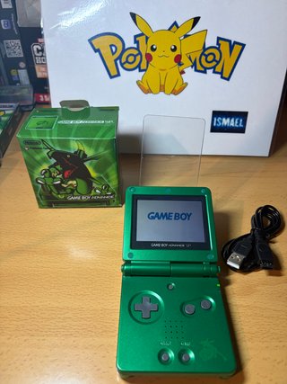 Nintendo Game Boy Advance SP edición rayquaza